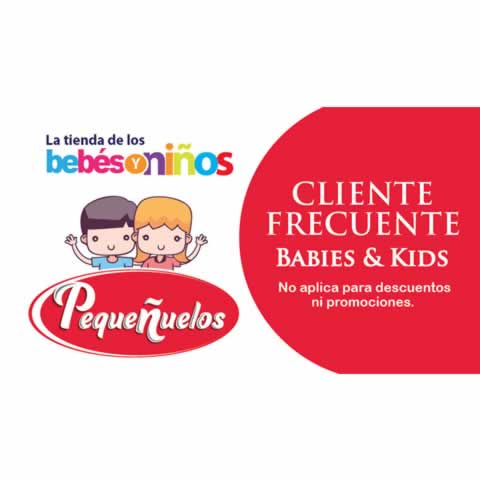 Tarjeta de cliente frecuente Pequeñuelos