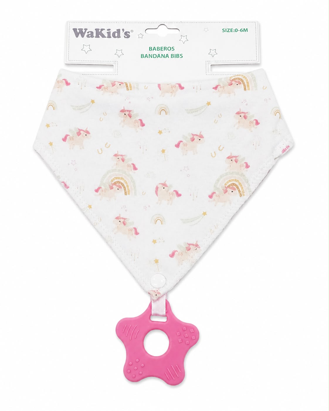 Bandana de Unicornio con mordedor Wakids