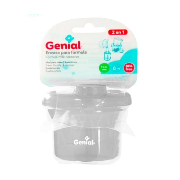 Envase para fórmula Genial