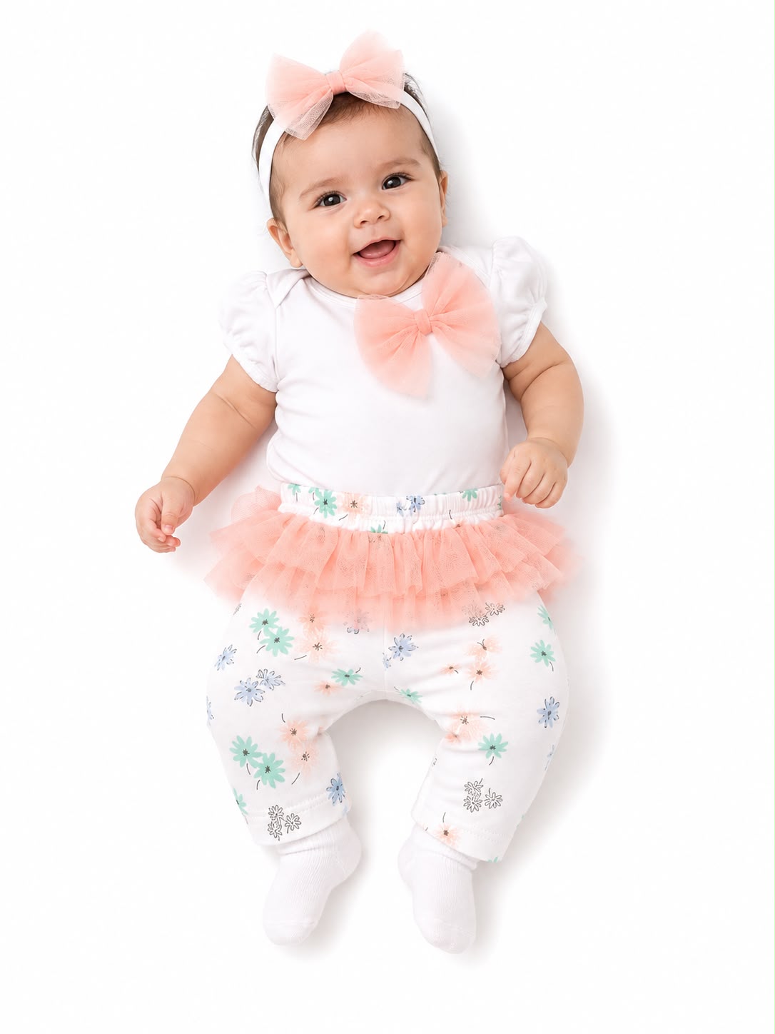 Conjunto blanco de lazo Kobytin