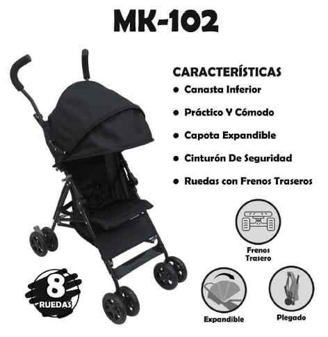 Coche Mk-102 Bebesitos