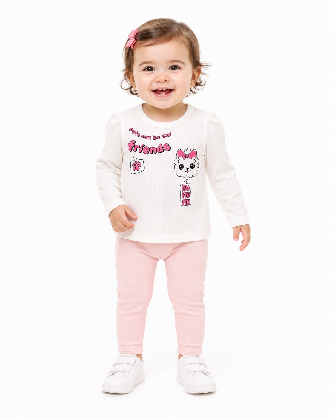 Blusa manga larga mascotas amigos Fakini