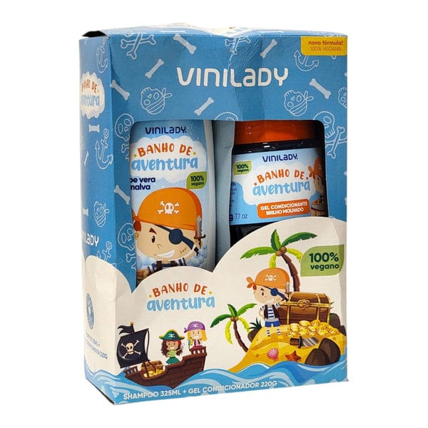 Kit de champú y gel para cabello Vini lady 220 g