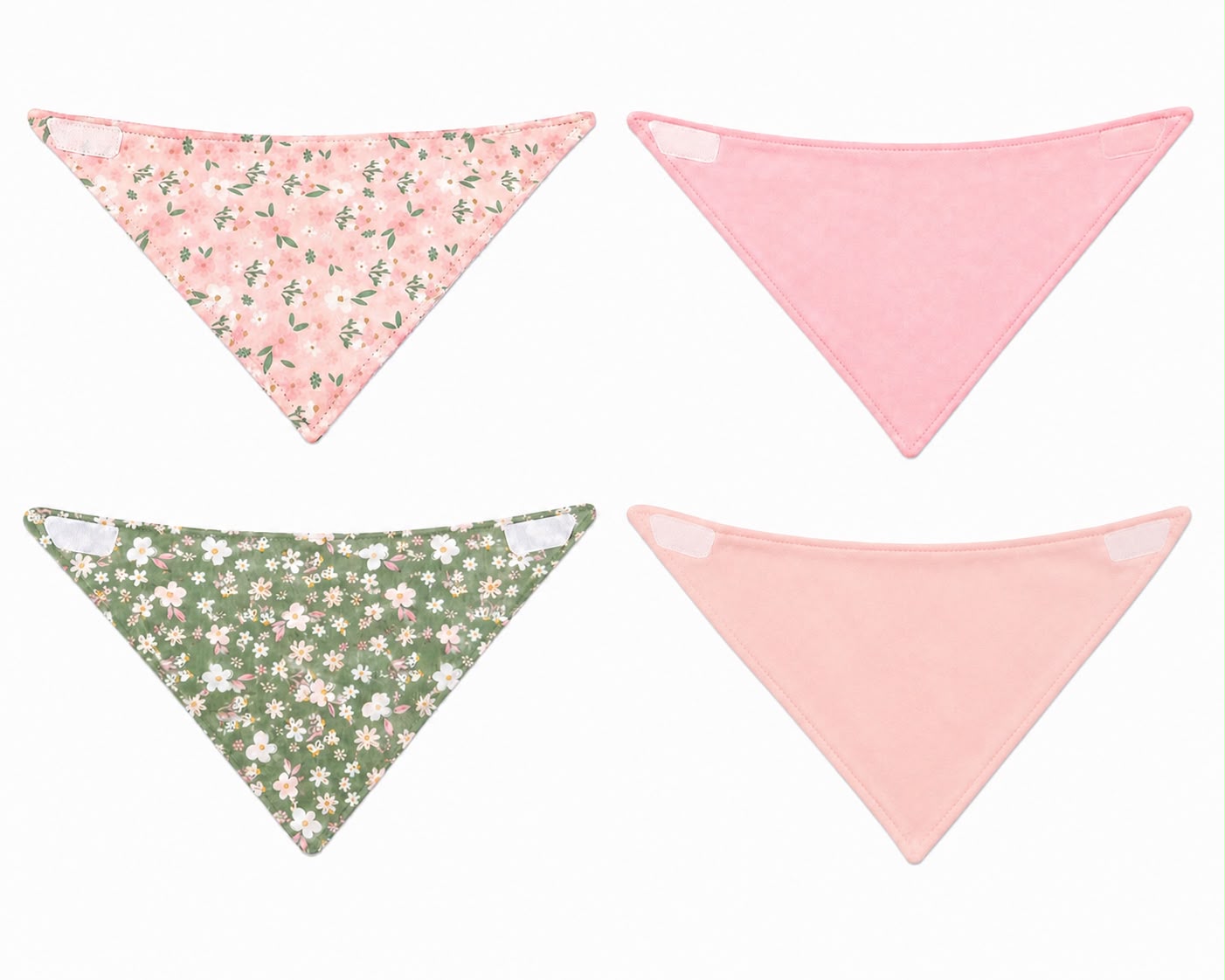 Set de 4 bandanas floral Wakids