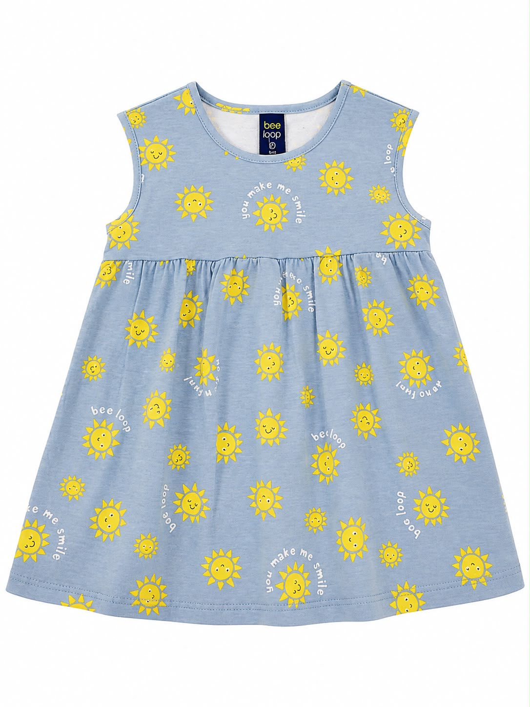 Vestido celeste solcitos Bee loop