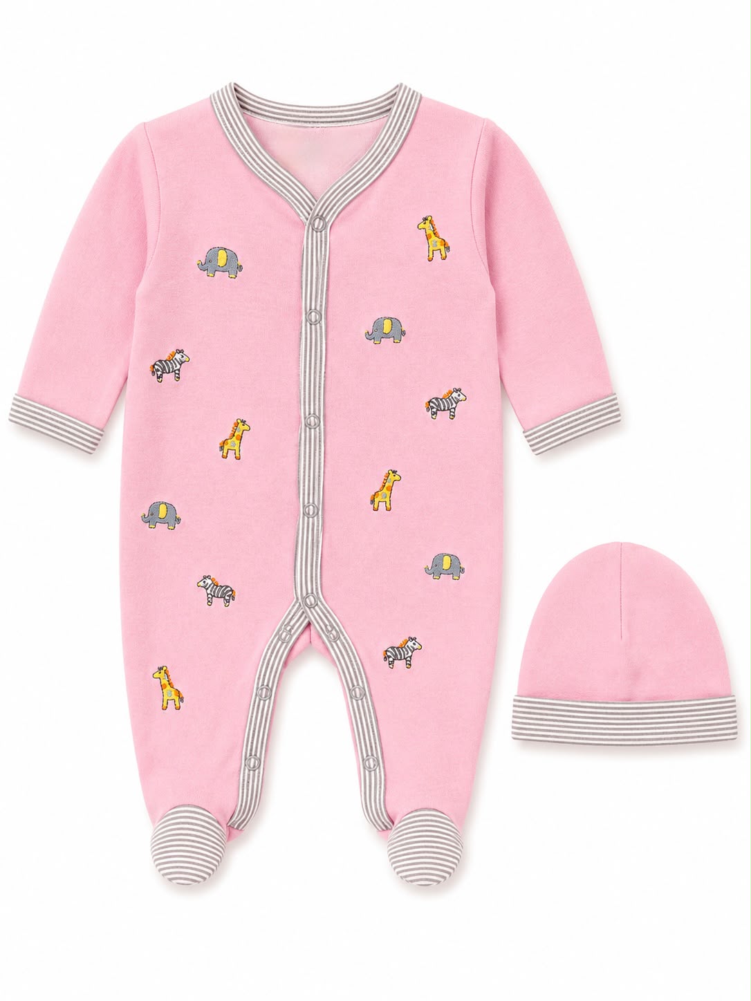 Pijama en set  2 piezas de animalitos Kobytin