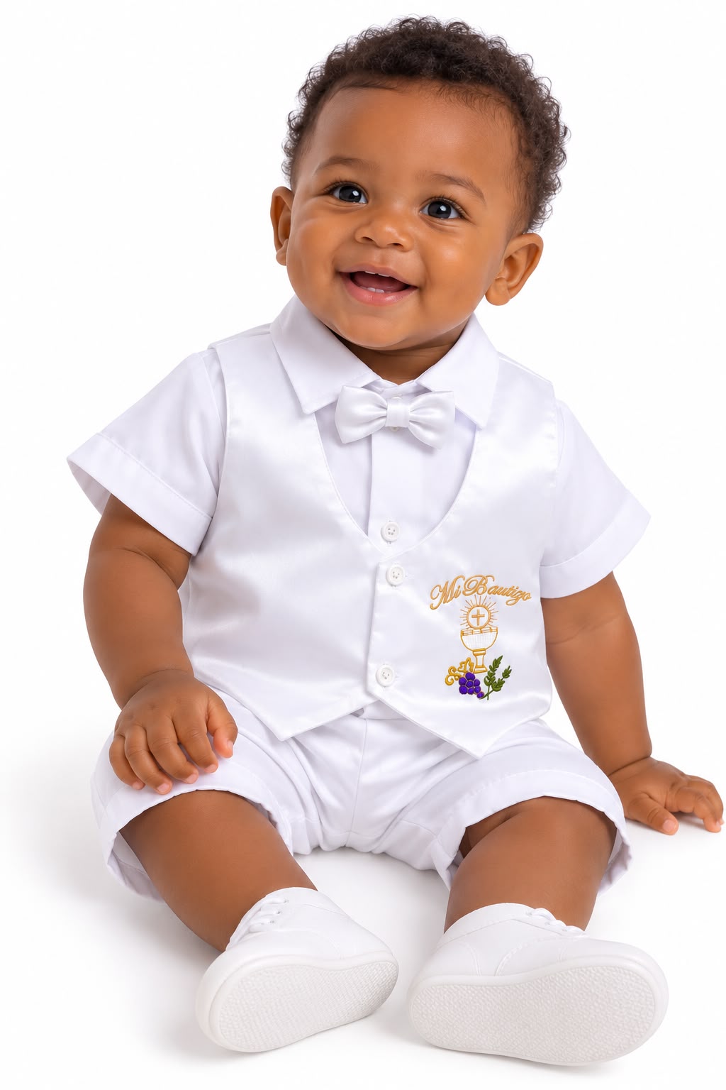 Conjunto de bautizo para bebé By Emmanuel