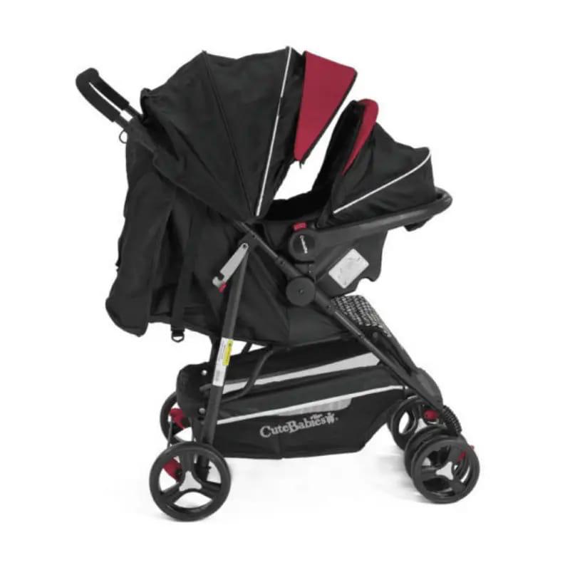 Coche titanio rojo 3 en 1 Cutie babies