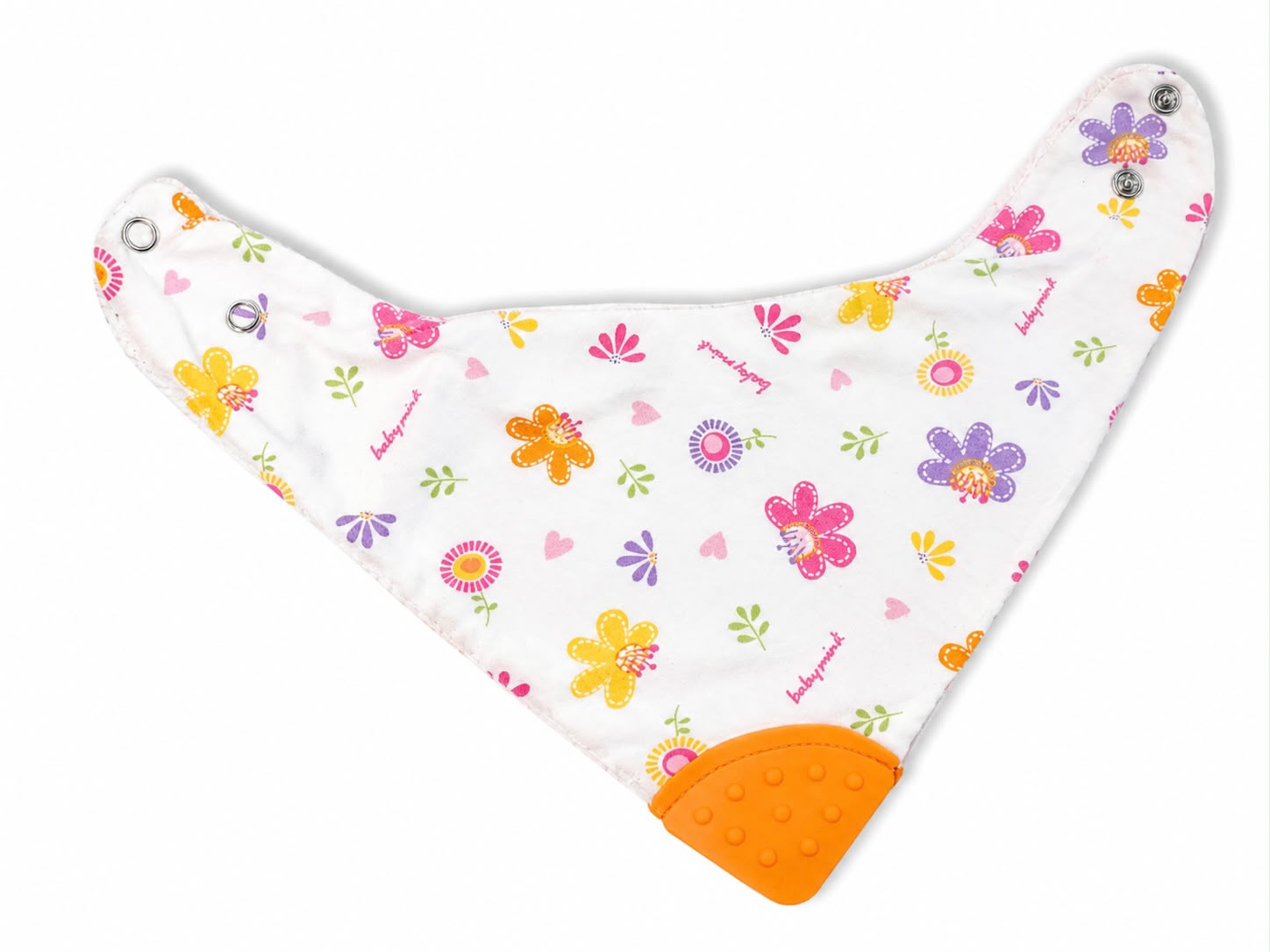 Set de 2 bandanas con mordedor Baby Mink