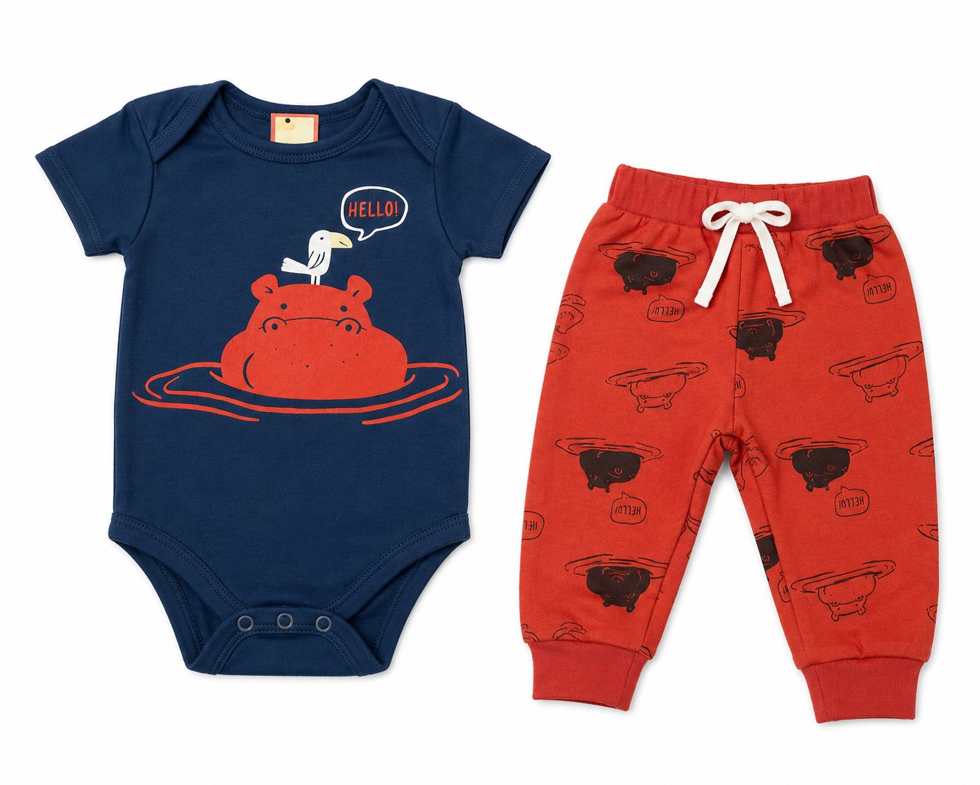 Conjunto para bebé naranja  Premier Kids Land