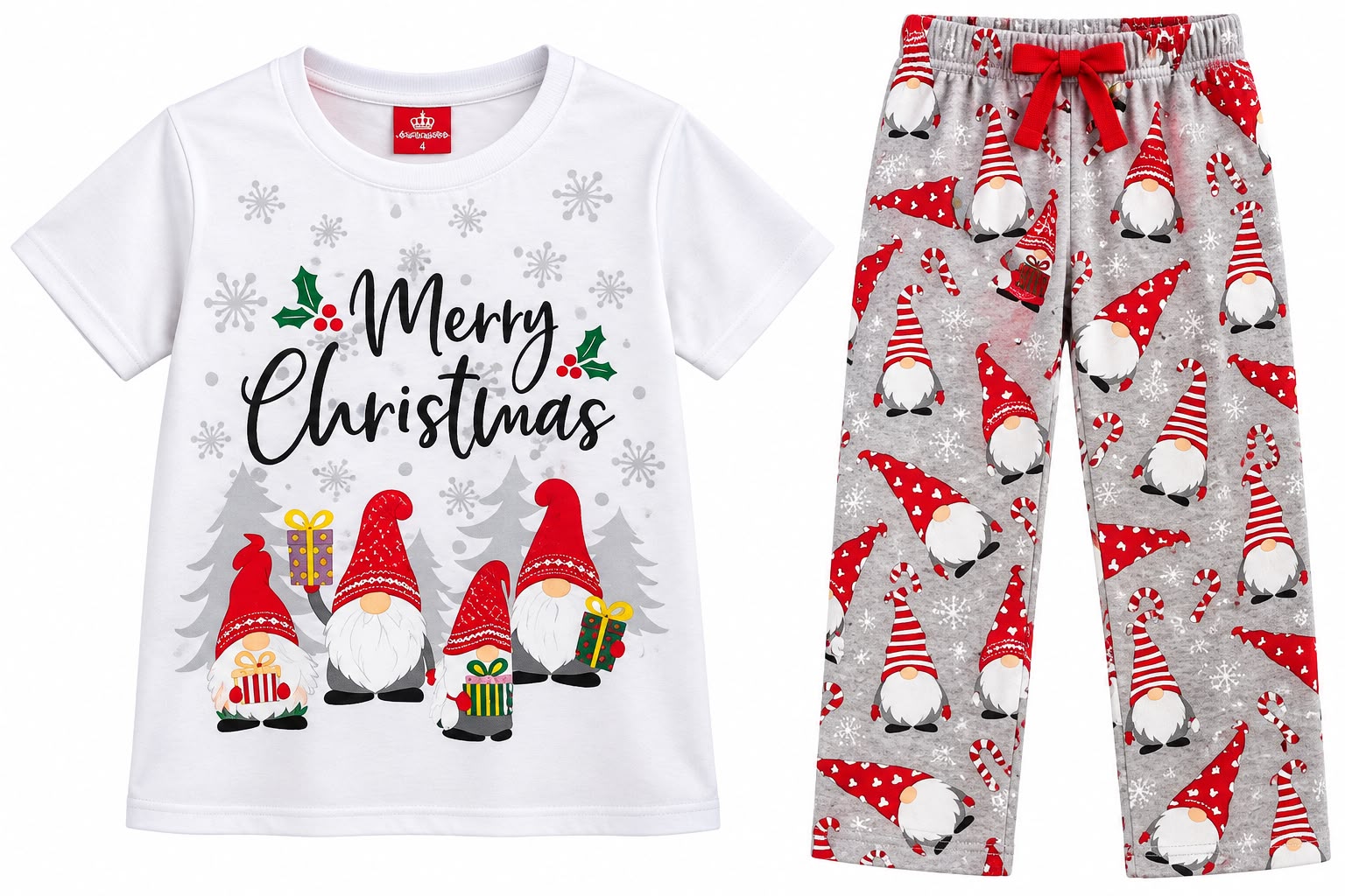 Pijama navideña gnomos Miró Christmas 2-8