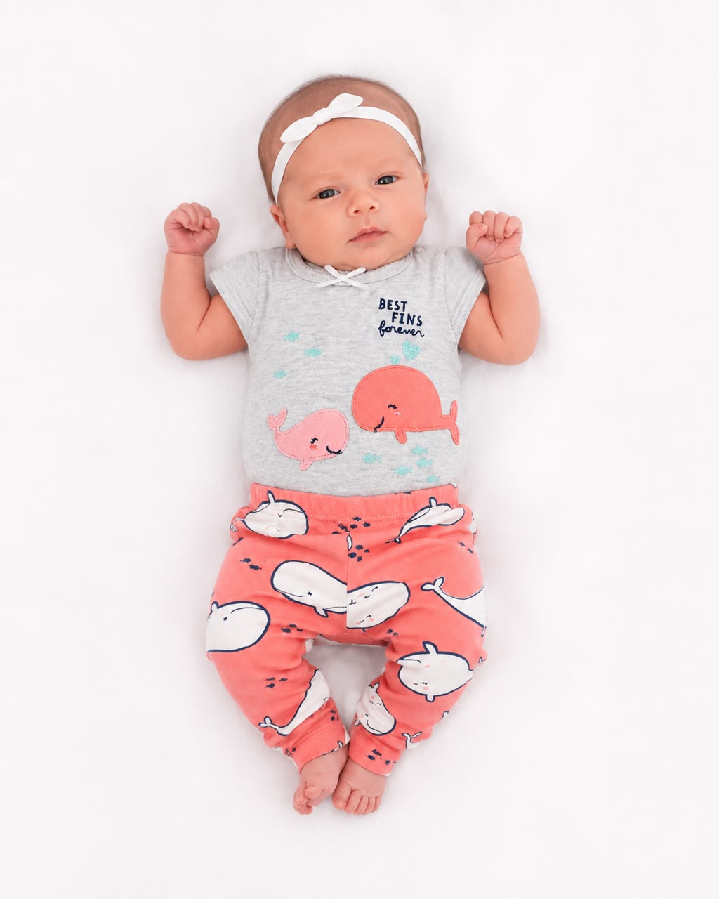 Conjunto ballenas coral Kids land