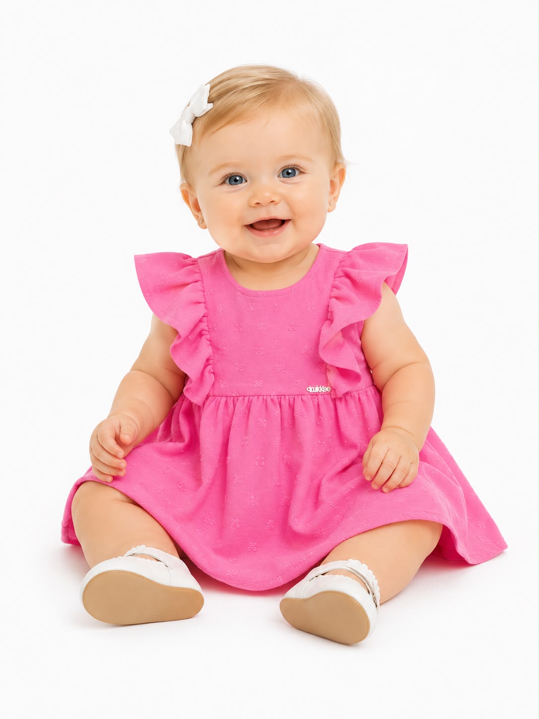 Vestido rosa neón Kukie