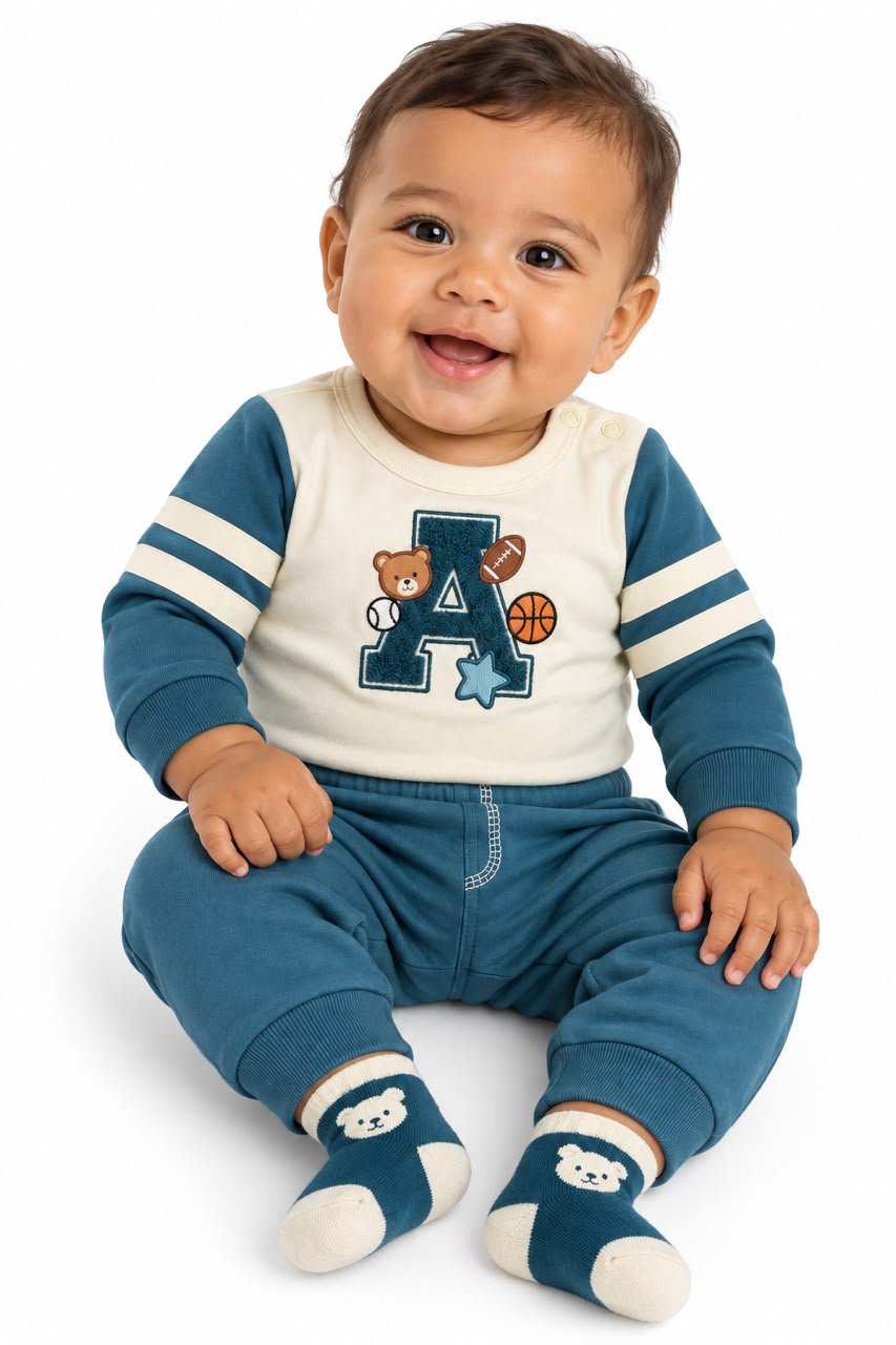 SET CONJUNTO BEBÉ TINY TOTS