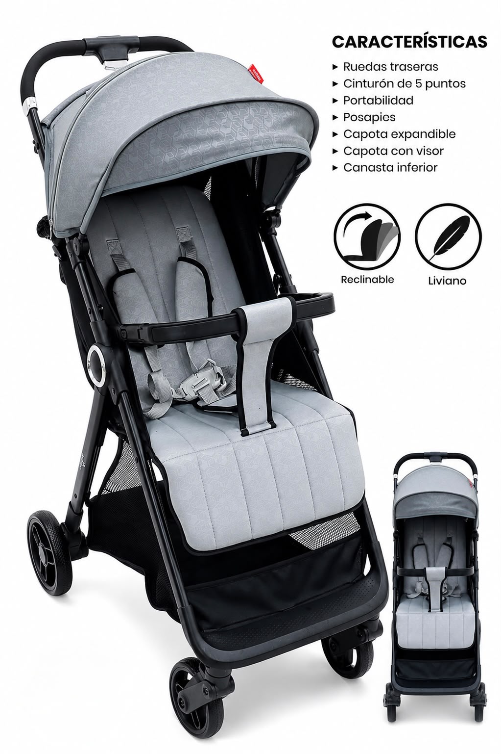 Coche Eml-1082 Bebesitos