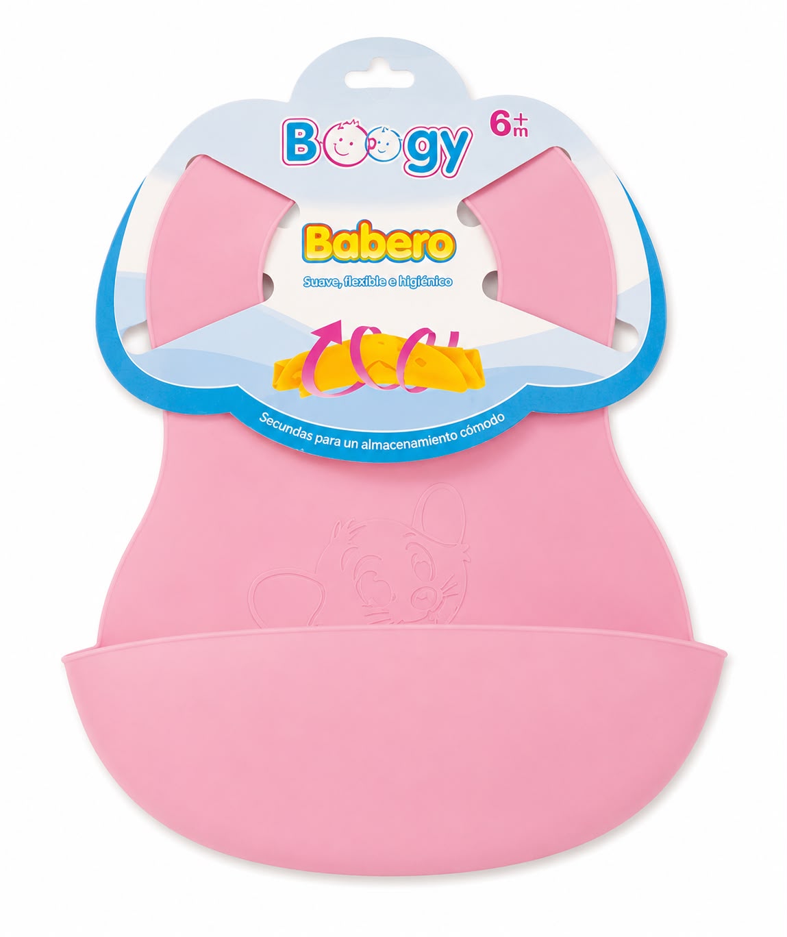 Babero de silicona Boogy