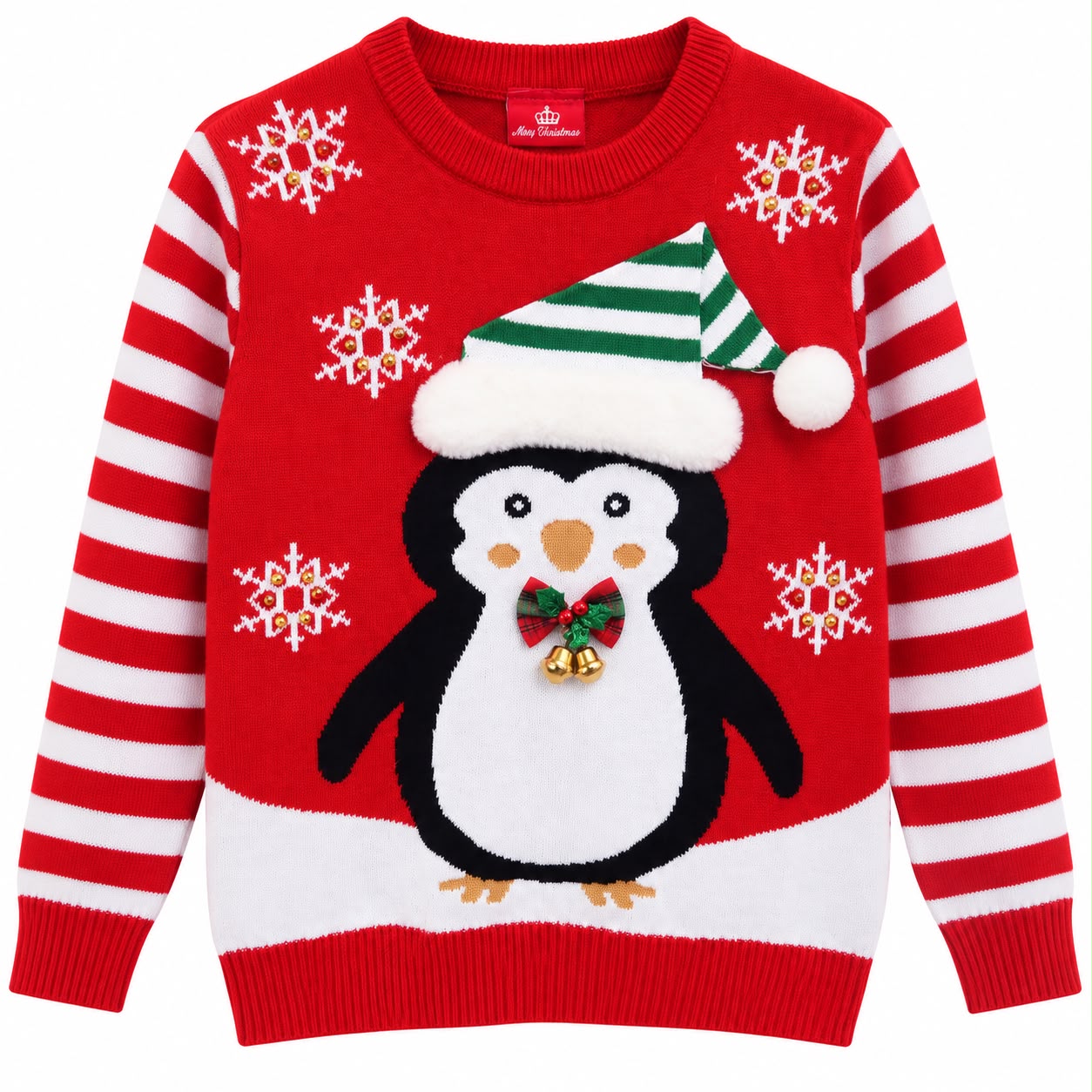Sweater rayas pingüino Miró Christmas 2 -8