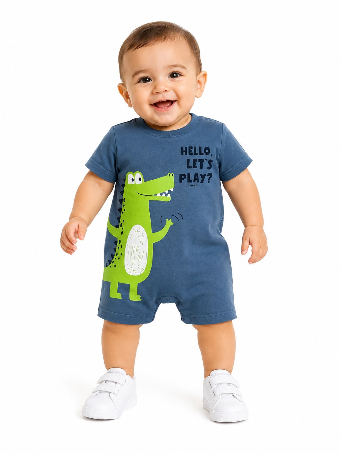Enterizo azul lagarto Quimby baby