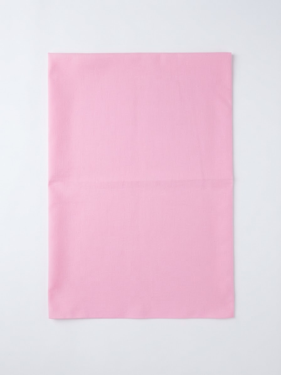 Funda rosada para almohada pequeña