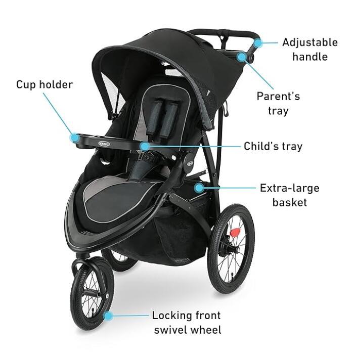 Coche Graco FastAction Jogger LX