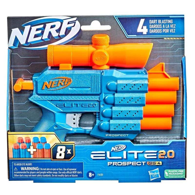 Lanzador Nerf Prospect  QS.4 elite