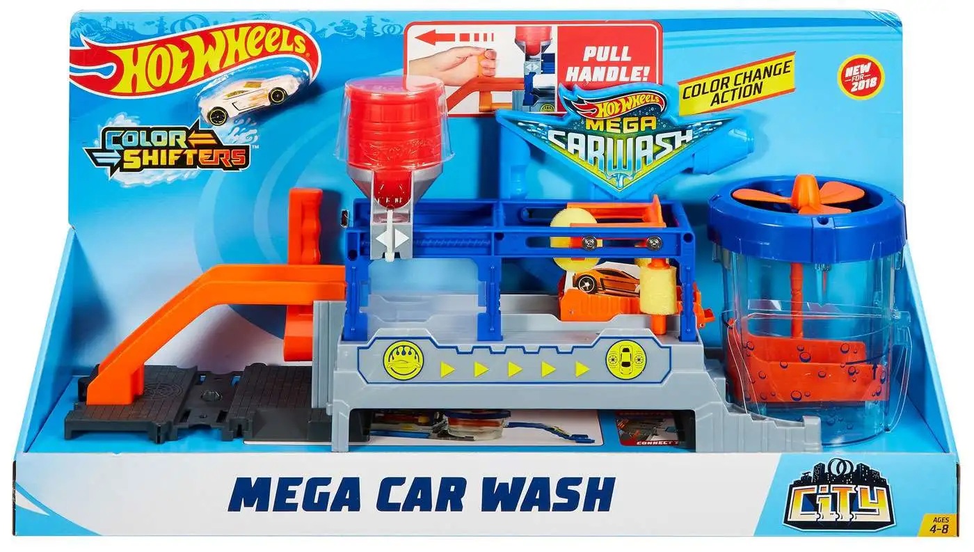 Hot wheels Mega autolavado