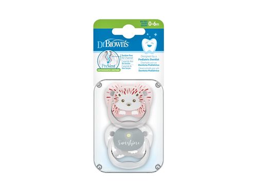 Set  2 de Chupetas  etapa1  Dr Brown´s( Prevent)