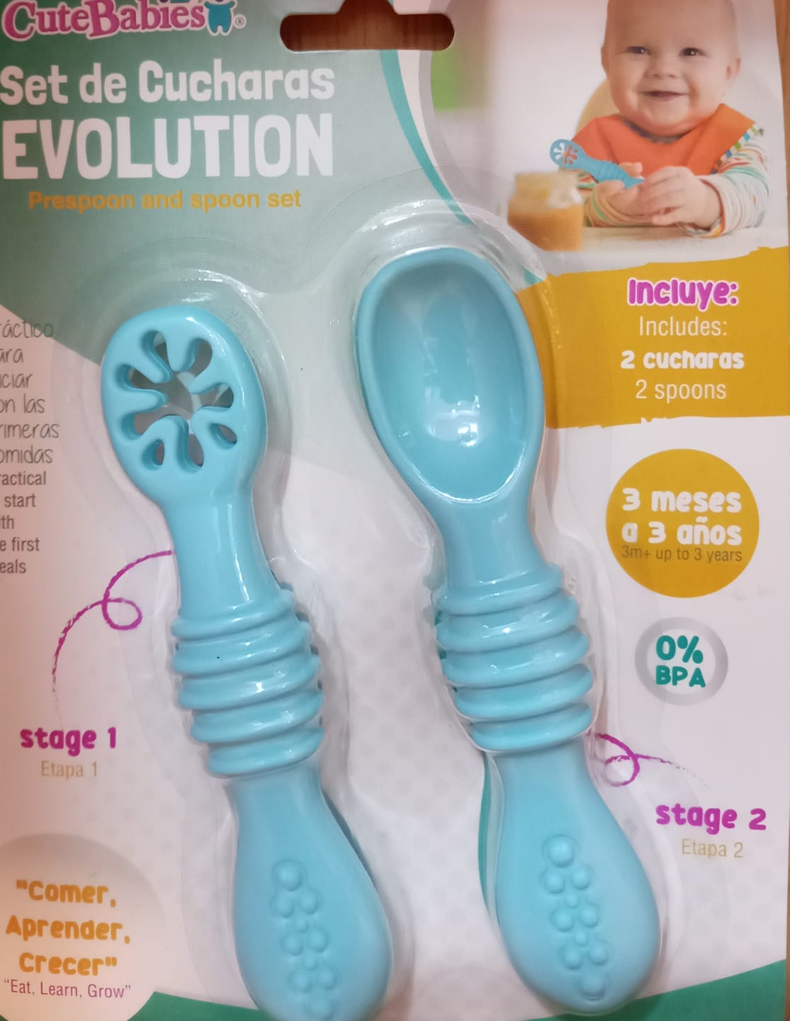 Set de cucharas Evolution  Cute Babies