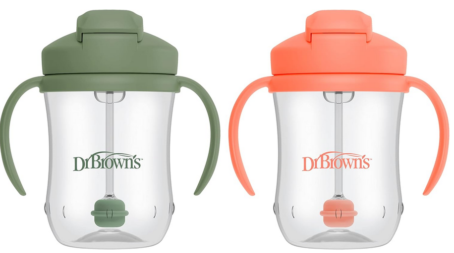 Mi primer vaso con pajilla de Dr browns milestones (9 onzas/270 ml)