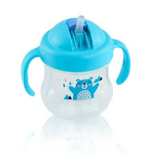 Beberito Mag Mag con pajilla Pegeon  200 ml/7 oz