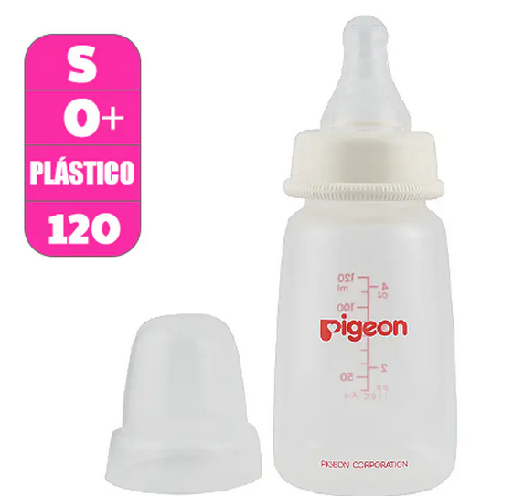 Chupón Flexible  boca  estandard anti-cólico Pegeon   (4 oz/120 ml)