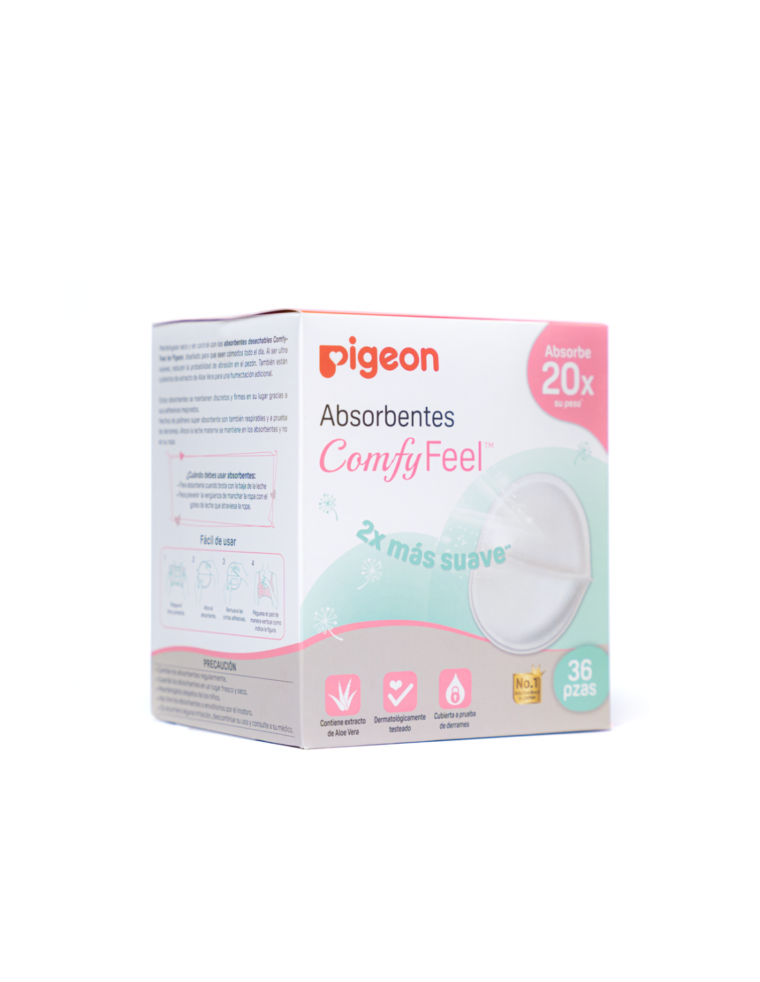 Absorbentes Comfy Feel Pigeon 36 piezas