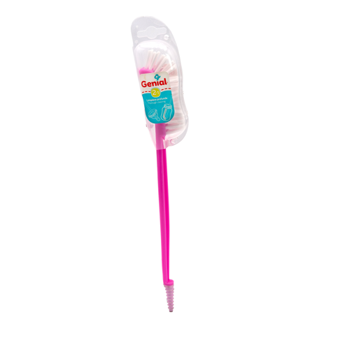 Limpiador de Chupones rosado Genial