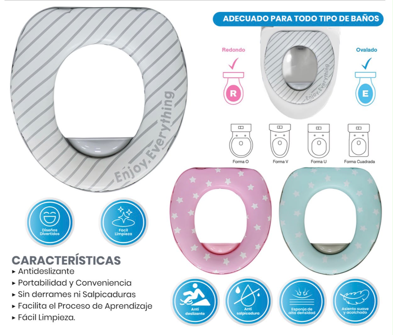 Asiento entrenador para niñas (Bebesitos)