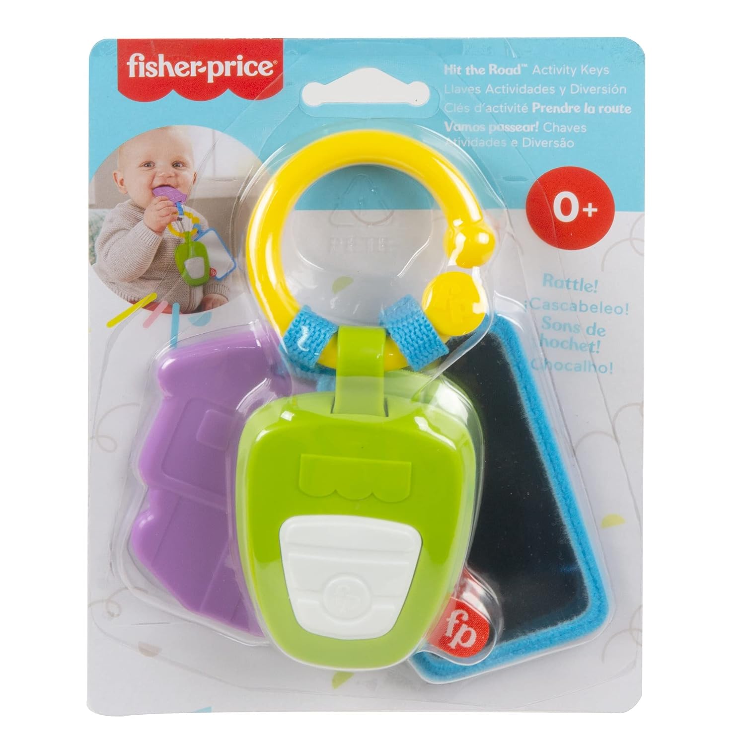 Llaves de actividades divertidas-mordedor  Fisher price