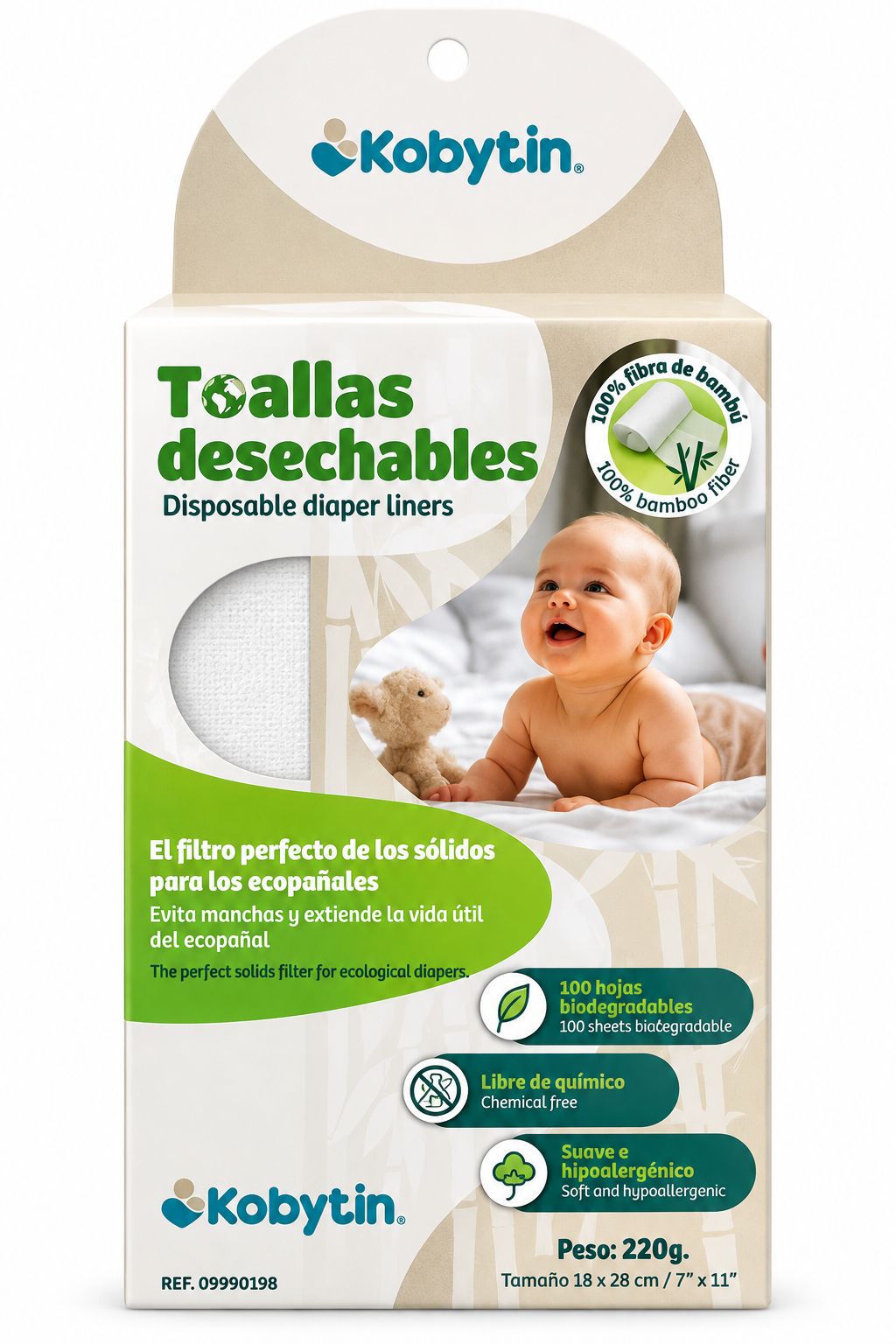 Toallas desechables Kobytin