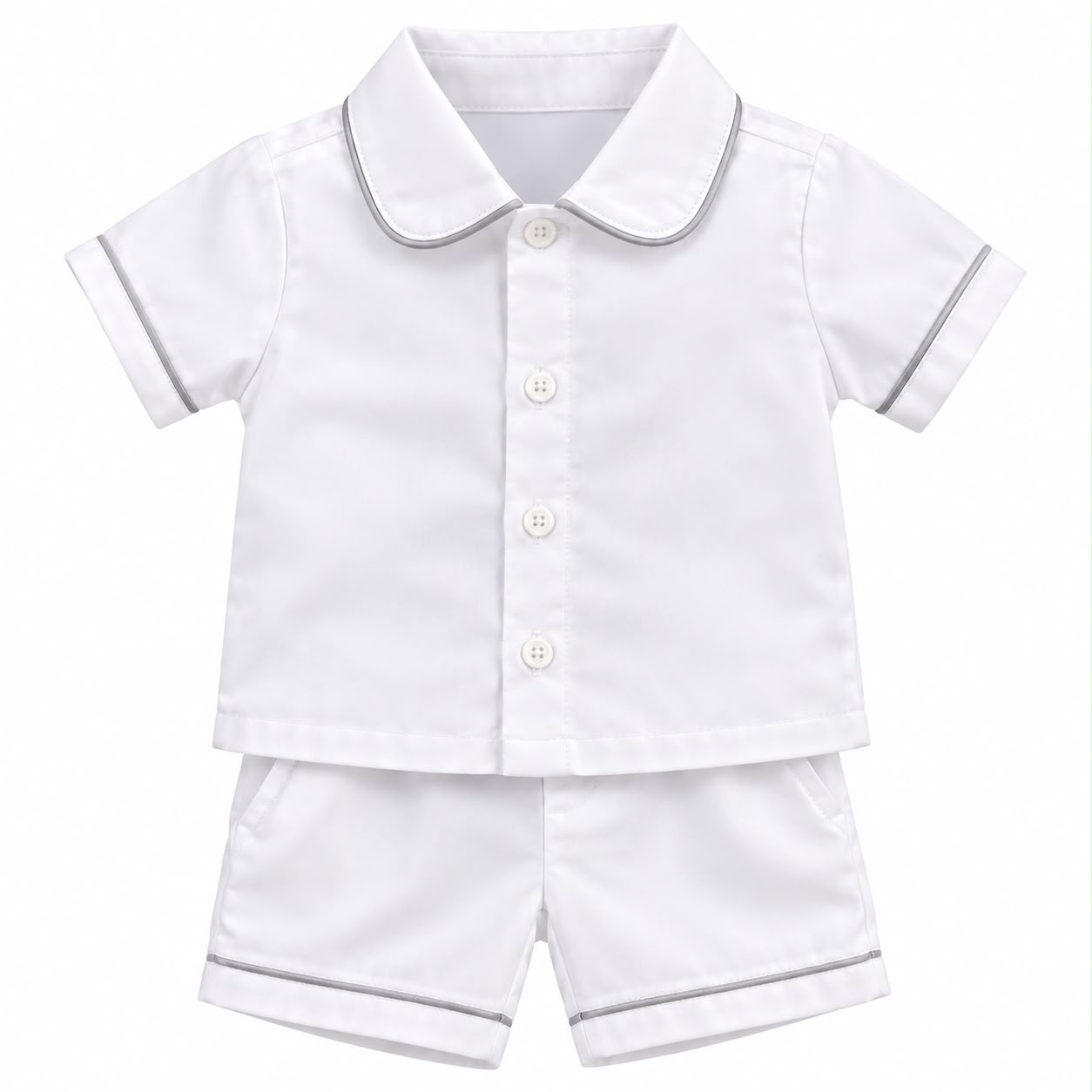 Conjunto de bautizo para bebé TinyTots
