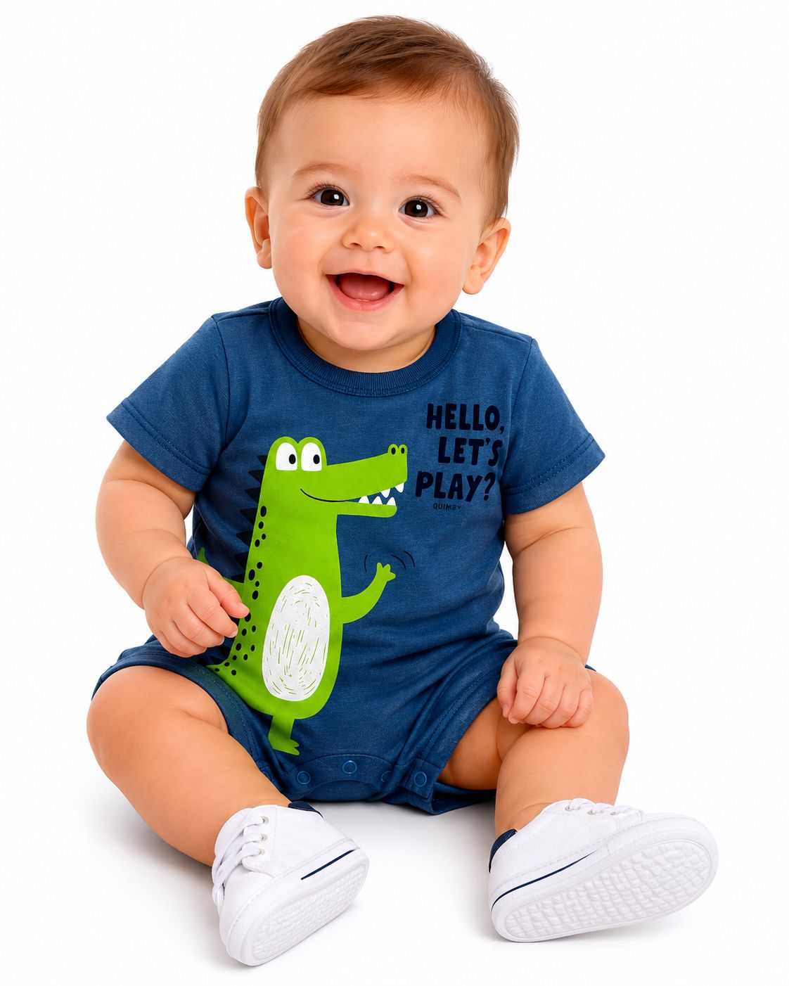 Enterizo azul lagarto Quimby baby