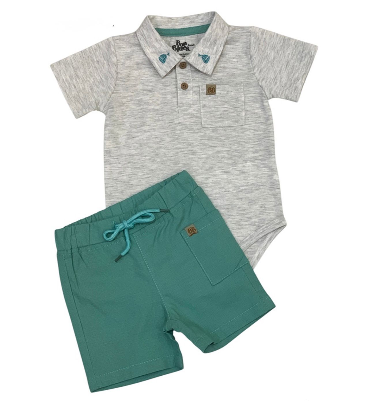 Conjunto para bebé Bon blues