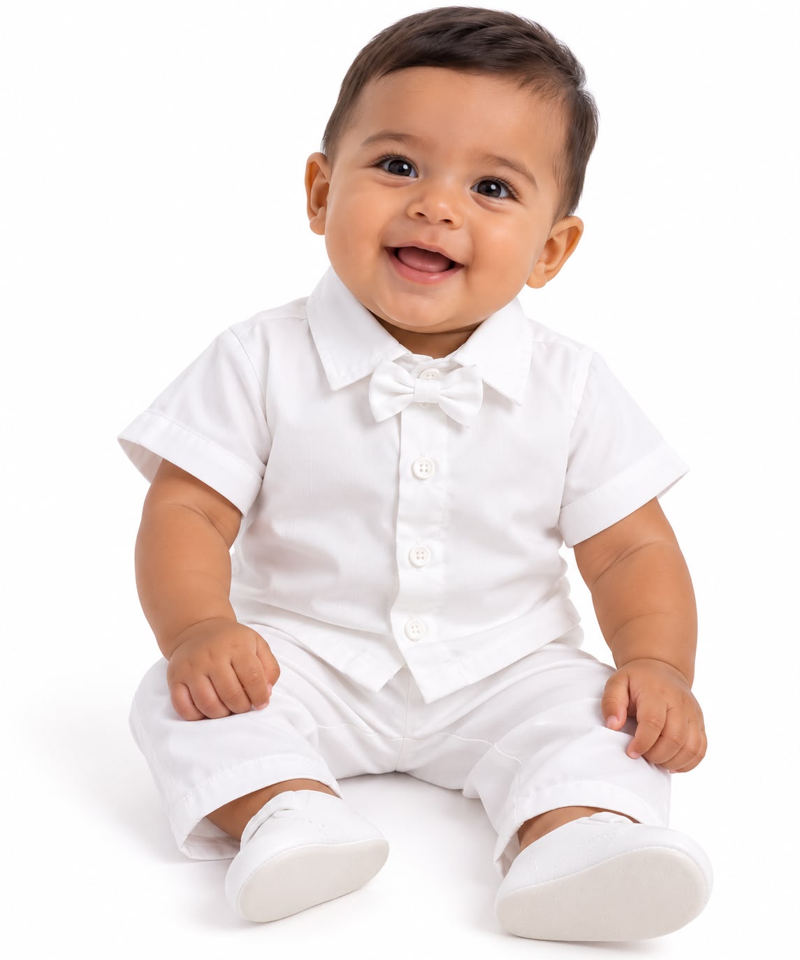Conjunto de bautizo para bebé TinyTots