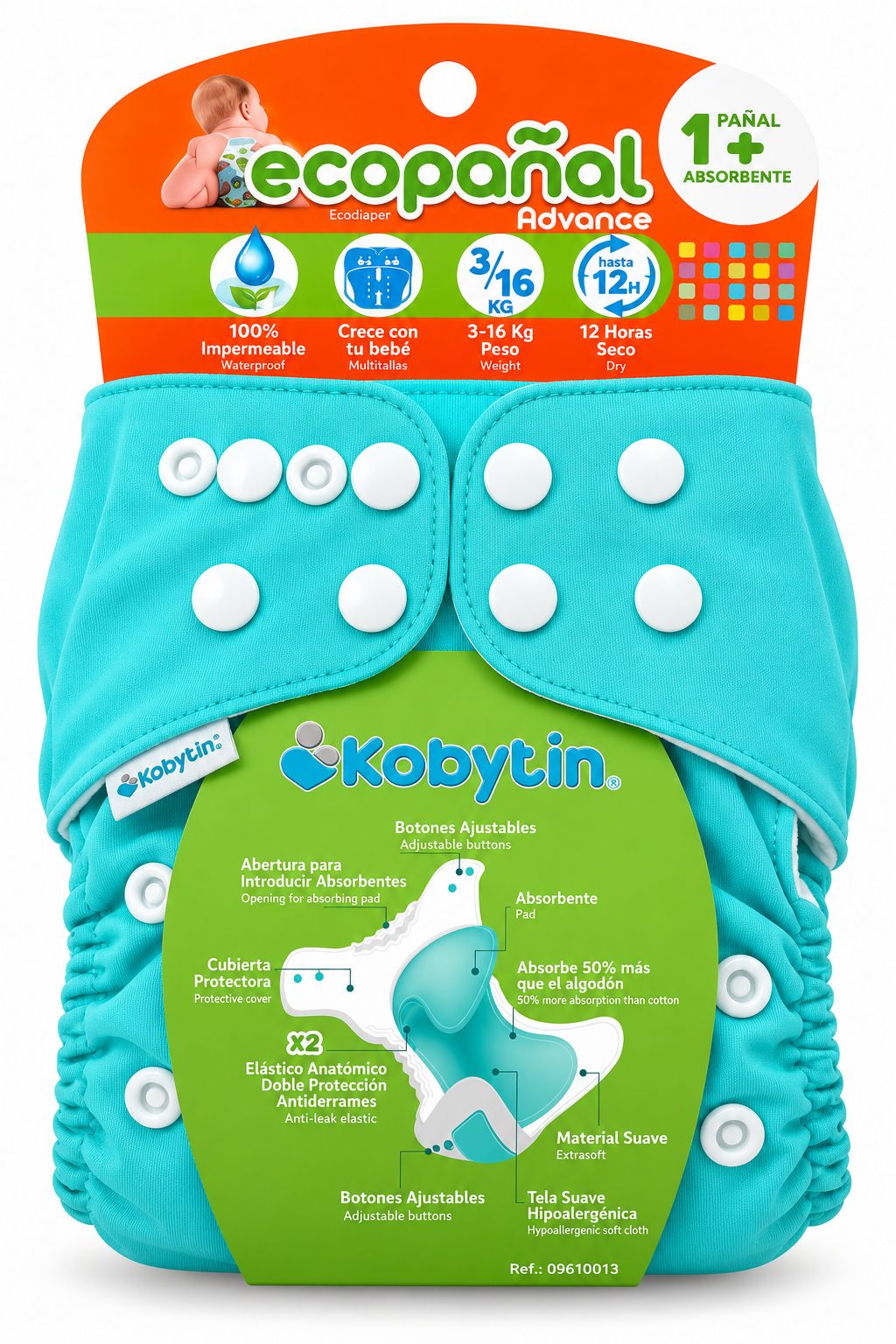 Ecopañal advance menta Kobytin