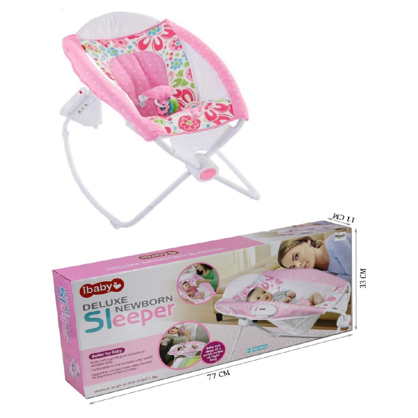 Silla vibradora newborn Deluxe Ibaby