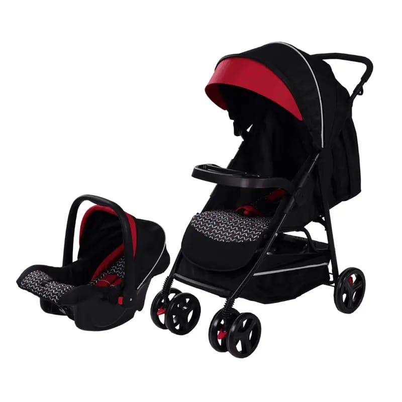 Coche titanio rojo 3 en 1 Cutie babies