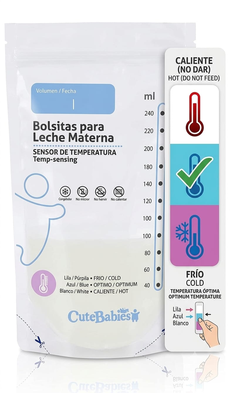 Bolsitas desechable para leche materna Cutie Babies
