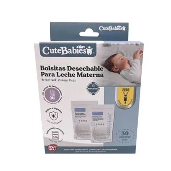 Bolsitas desechable para leche materna