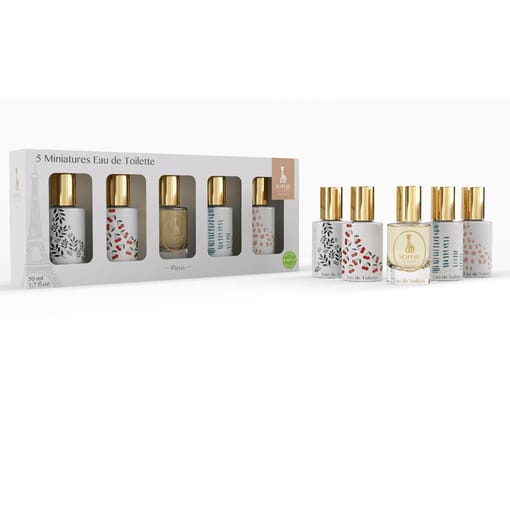 5 Perfumes miniatura Eau de toilette Sophie la girafe 50ml