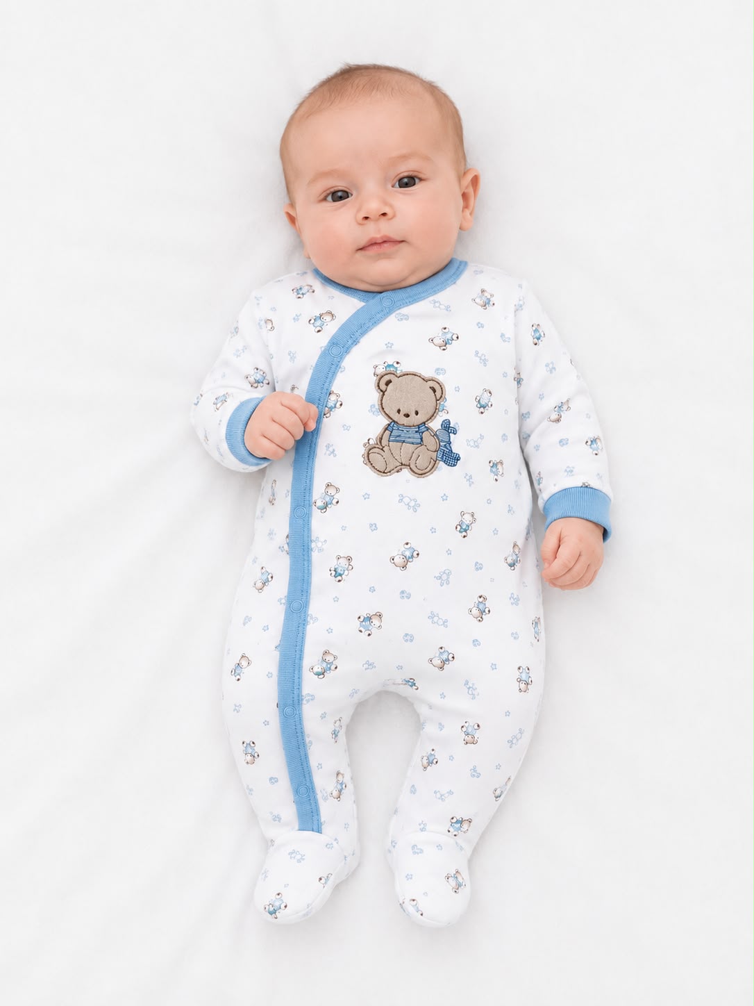 Pijama celeste de osos Everfit