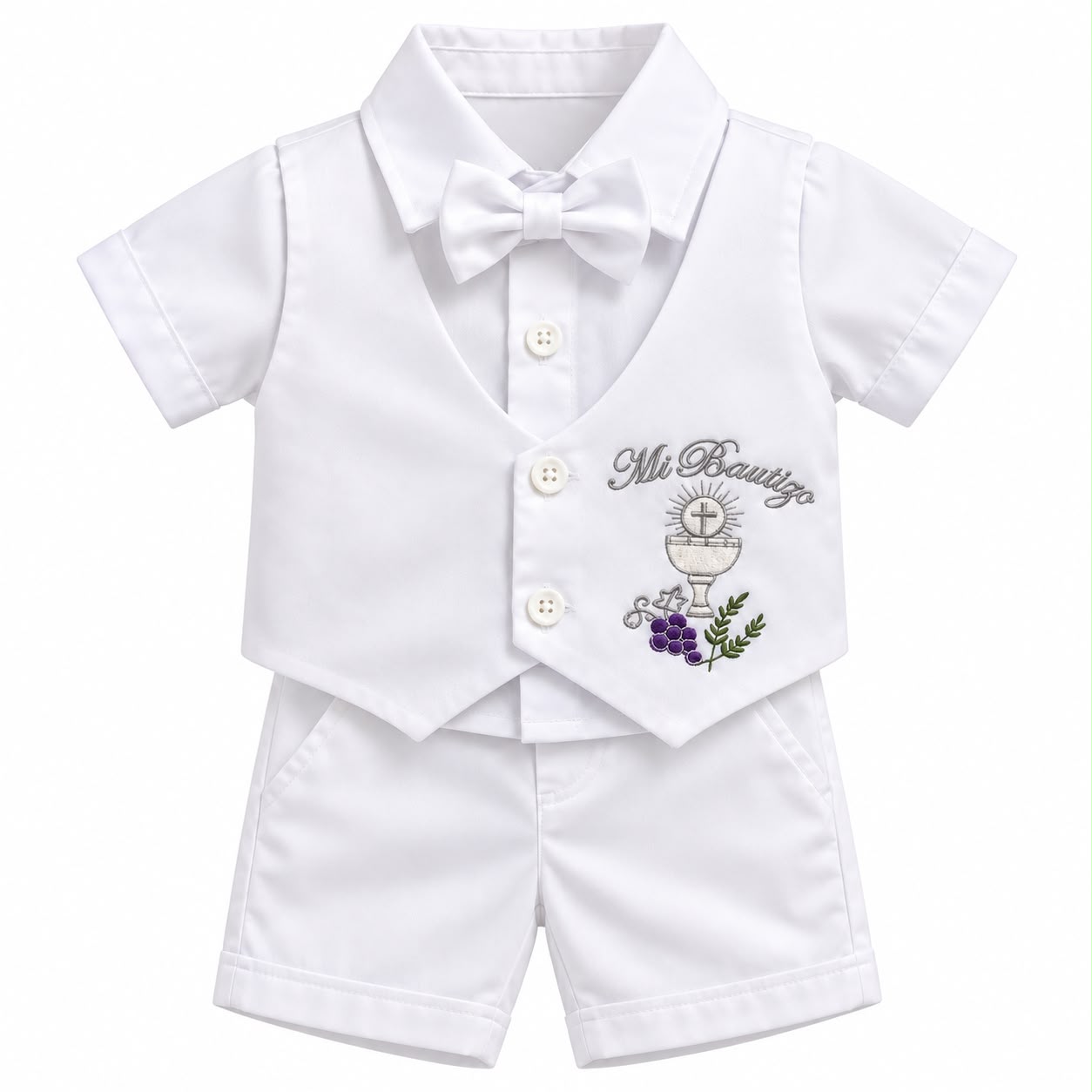 Conjunto de bautizo para bebé By Emanuel