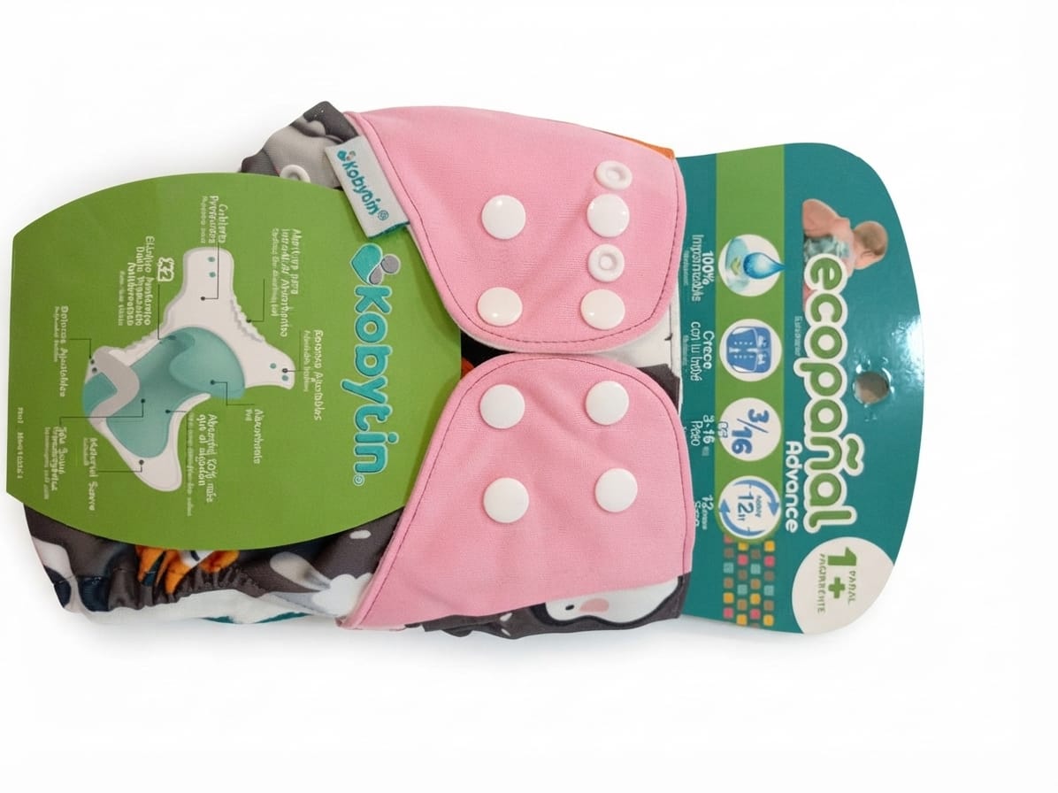 Ecopañal advance animalitos silvestres de colores Kobytin