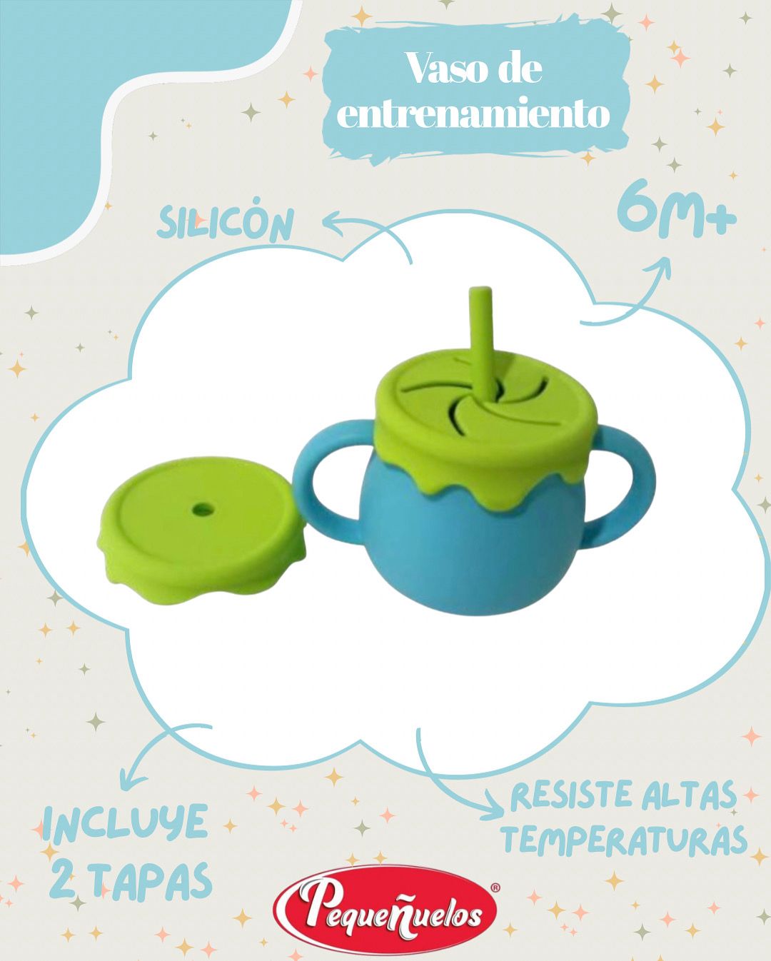 Vaso entrenador para bebé Cute Babies
